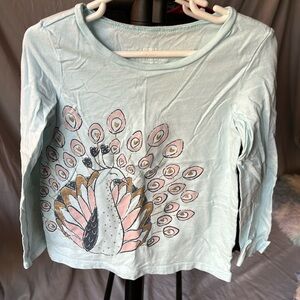 Peacock long sleeve shirt